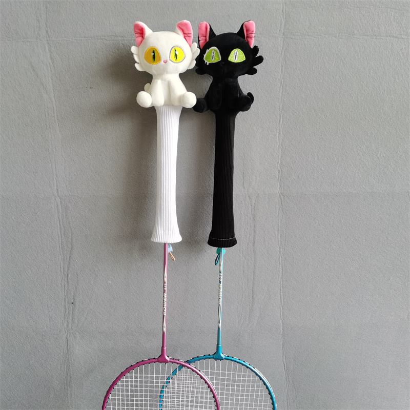 Badminton Anime - Cartoon Kat Badminton Racket Handvat Cover