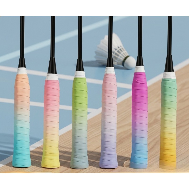 Badminton Anime - Badminton grip met dubbele kleurverloop, schokabsorberende