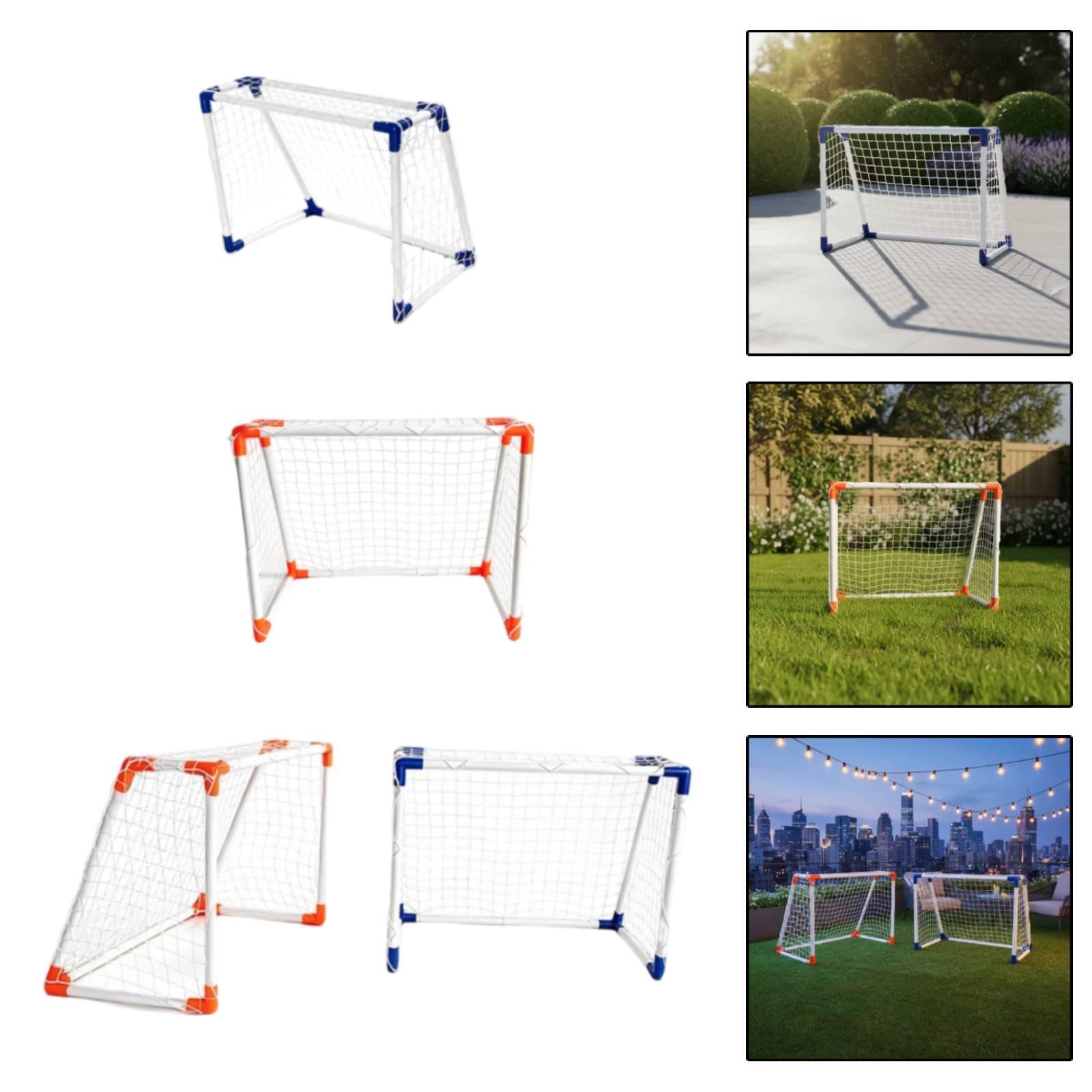Training Net Mini - Kinder Voetbaldoel Draagbaar Mini Trainingsnet Plastic