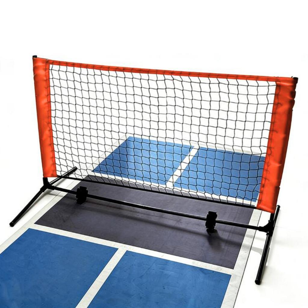 Training Net Mini - Draagbaar stil pickleball netsetsysteem, opvouwbaar sportuitrusting