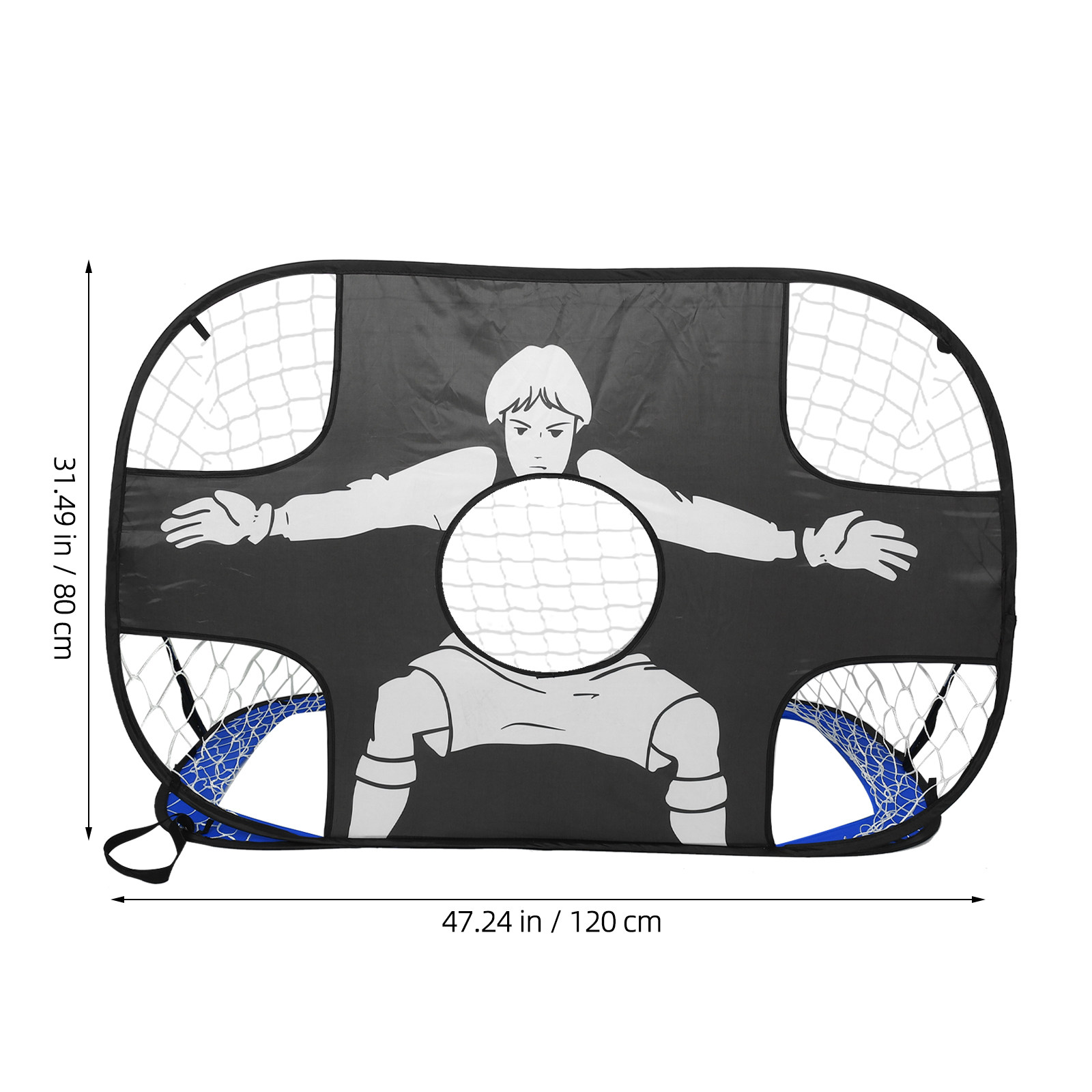 Opvouwbaar draagbaar voetbaldo - Training Net Mini recensie en prijs