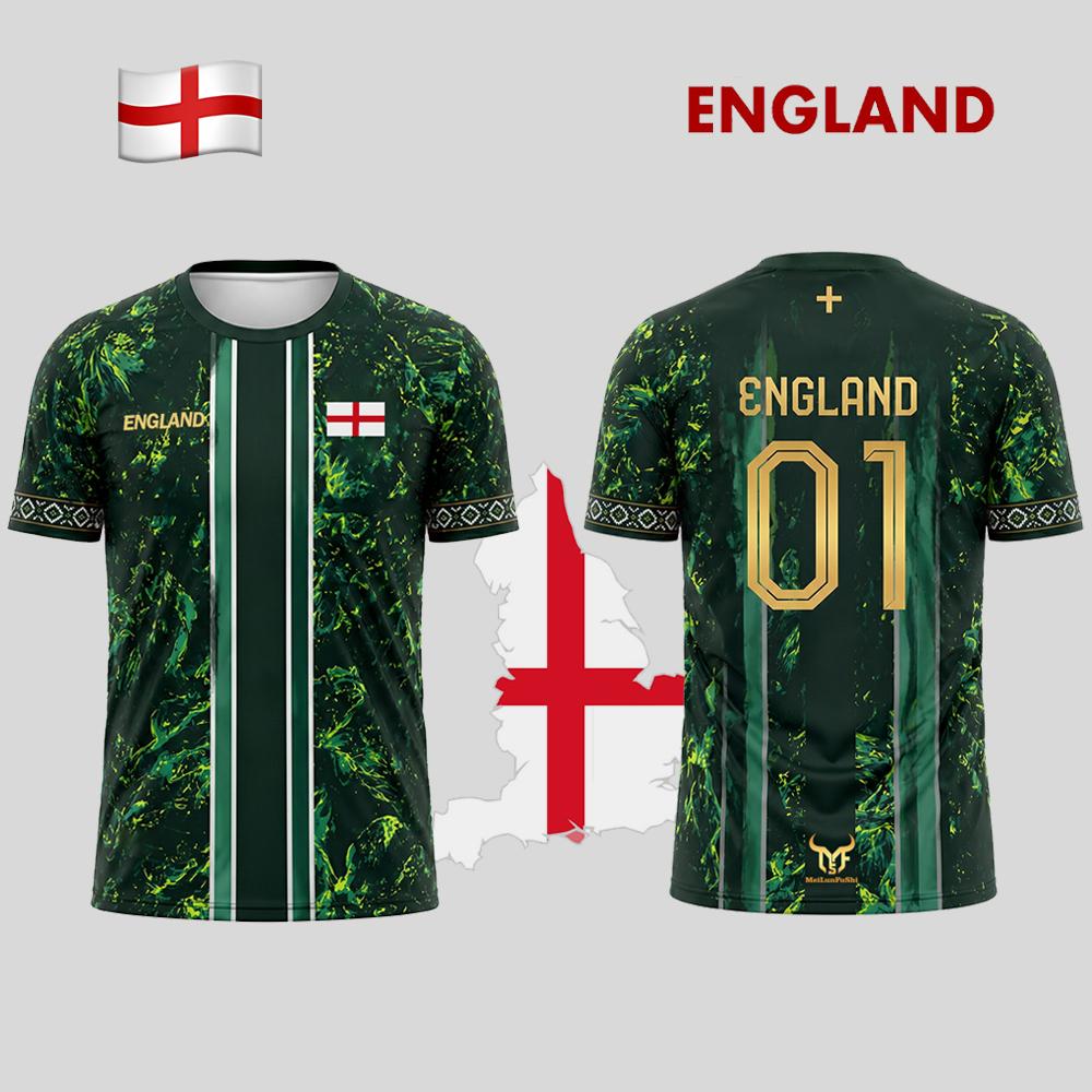 Voetbalshirt met vlagprint van - Badminton England recensie en prijs