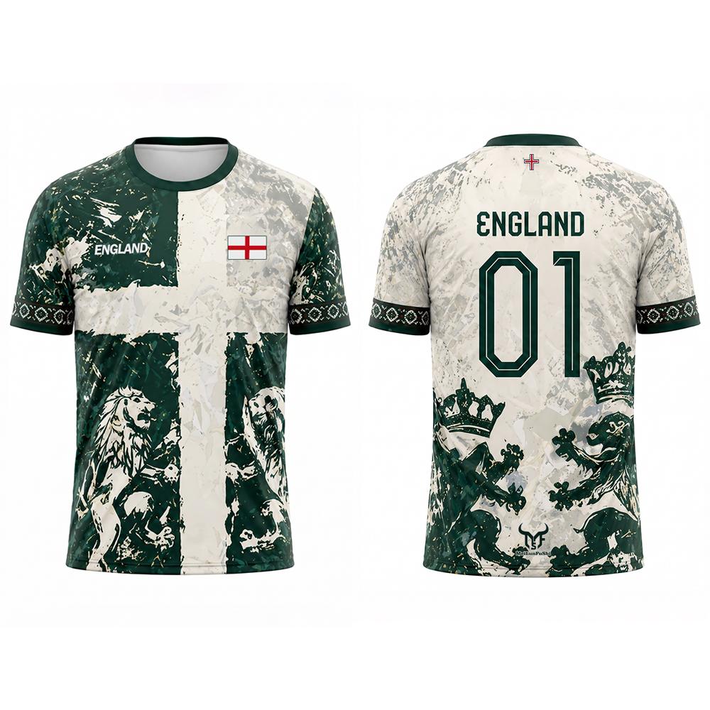Voetbalshirt met vlagprint van - Badminton England recensie en prijs