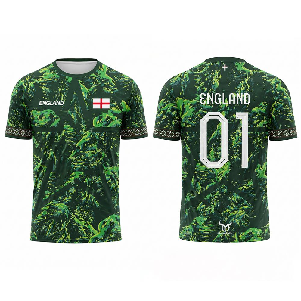 Voetbalshirt met vlagprint van - Badminton England recensie en prijs