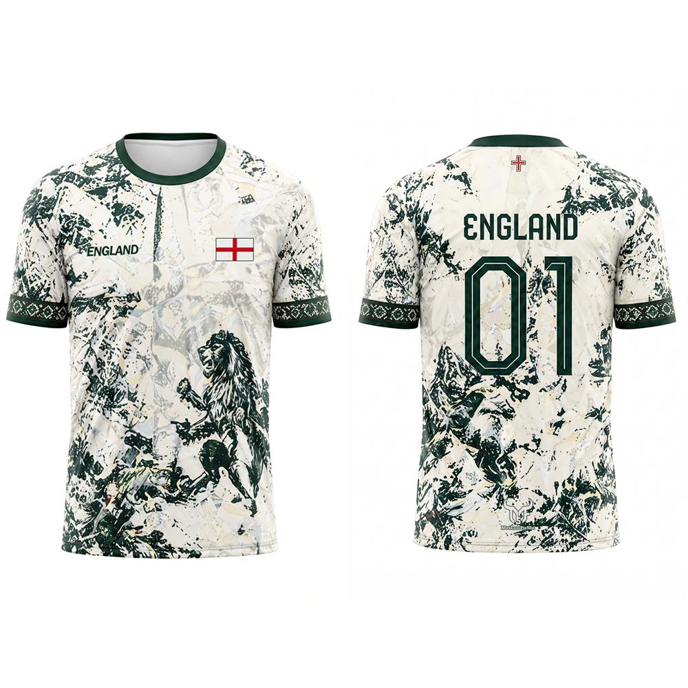 Voetbalshirt met vlagprint van - Badminton England recensie en prijs